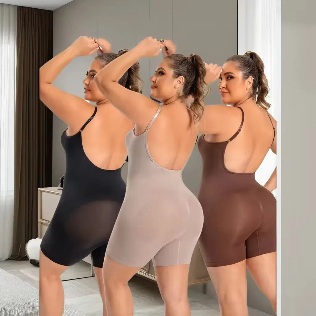 2026 Hot Sale 3XL Wholesale Fajas Seamless Full Body Shaper Plus Size Shapewear for Women Tummy Control Butt Lifter Bodysuit