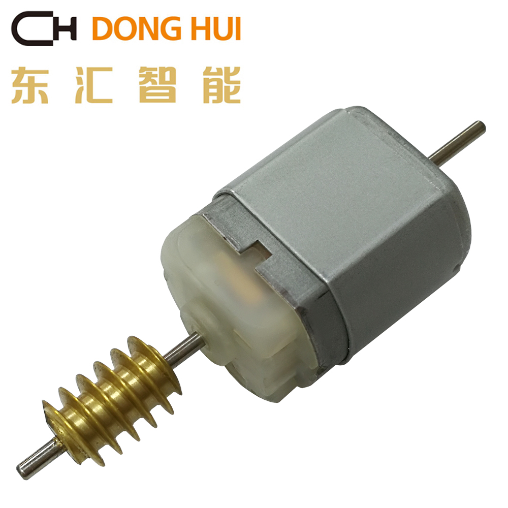 Small 6 Volt Flat Electric Door Lock Actuator FC280 Dc Motor with Low Noise Battery Powered Permanent Magnet Construction