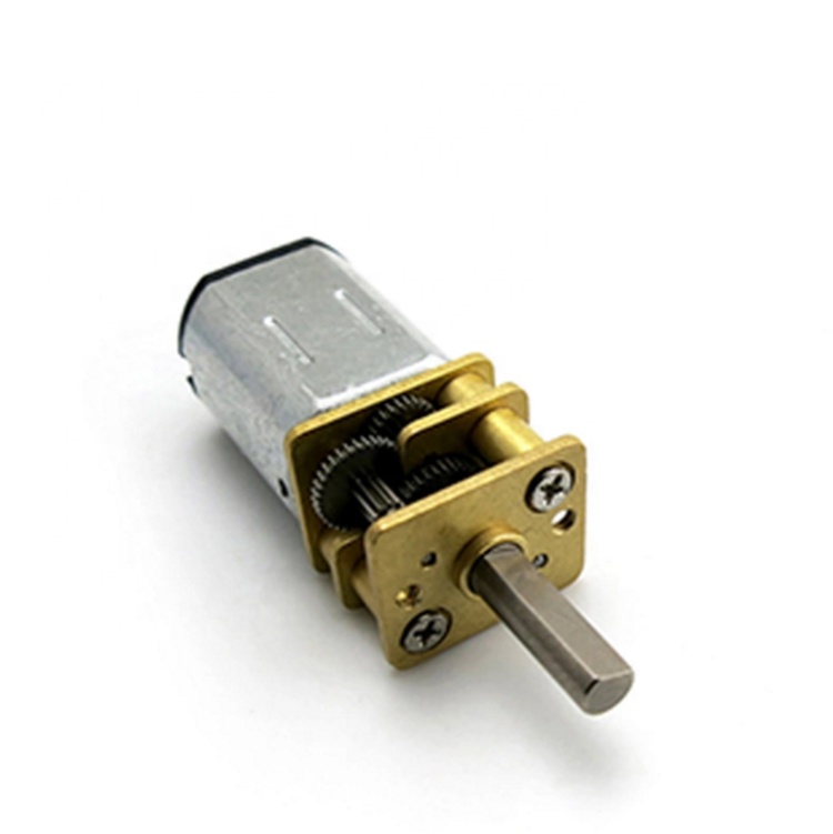Micro 12mm Permanent Magnet DC Gear Motor for Electric Bike Home Appliance & Fan-3V-12V 120RPM N20 with Reduction Gearbox