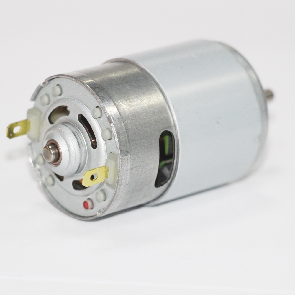 High Speed 18v 20000rpm Electric Fan Motor Brush 755 DC Motor