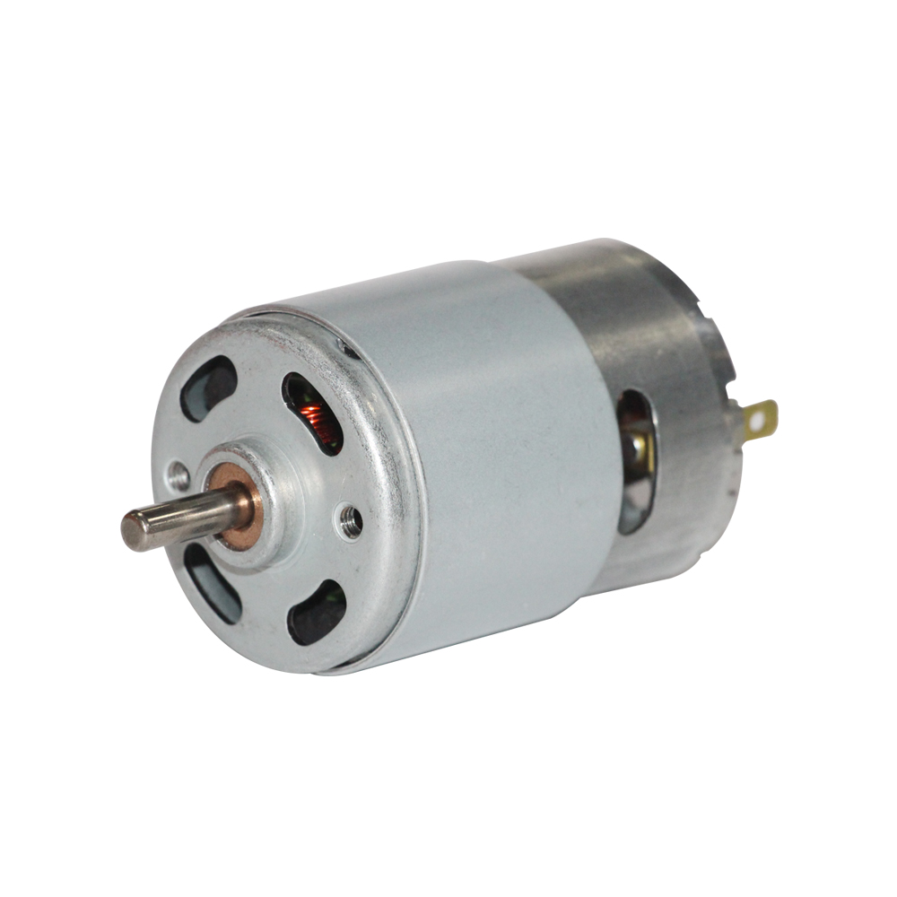 High Speed 18v 20000rpm Electric Fan Motor Brush 755 DC Motor