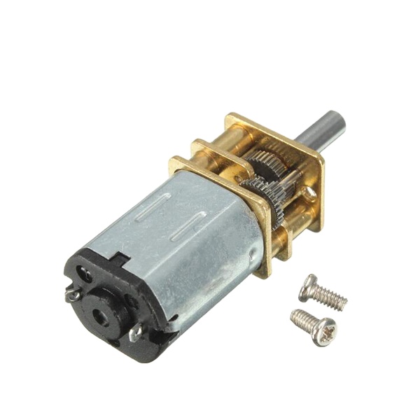 Custom High Torque DC Gear Motor Quieter N10 N20 N30 Brush DC Motor Low Speed Metal Gear Motor for Smart Lock