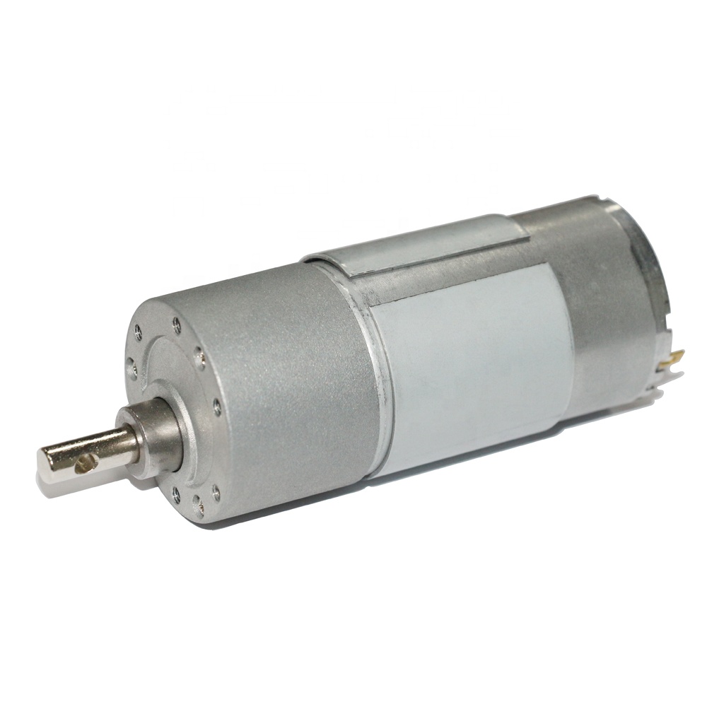 37mm 24v High Torque Dc Planetary Gear Brushed Motor Low Speed Electric Motor With 555 Motor