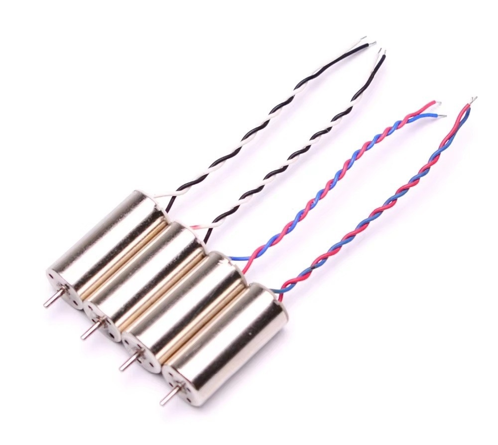3.7V 50000rpm Quiet Brushed Motor High Speed Micro Drone 8520 Coreless Motor Silent Hollow Cup Motor for Beginners Kids Gift