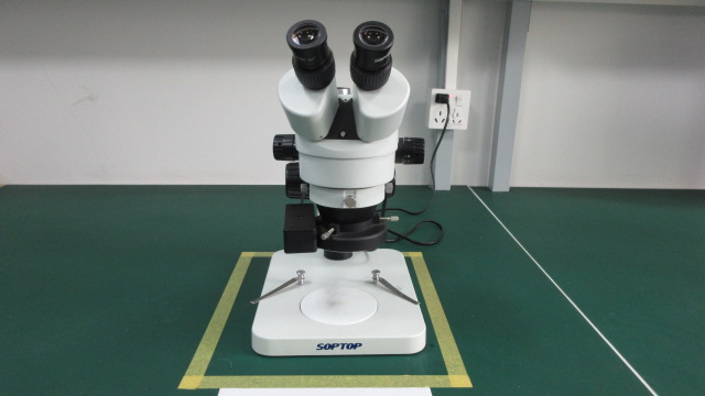 High-magnification microscope for motor component surface inspection at Jershtech