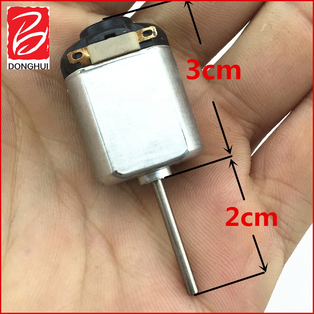 Side Hole Stamping Mini Toy Fan Motor FF-130SA