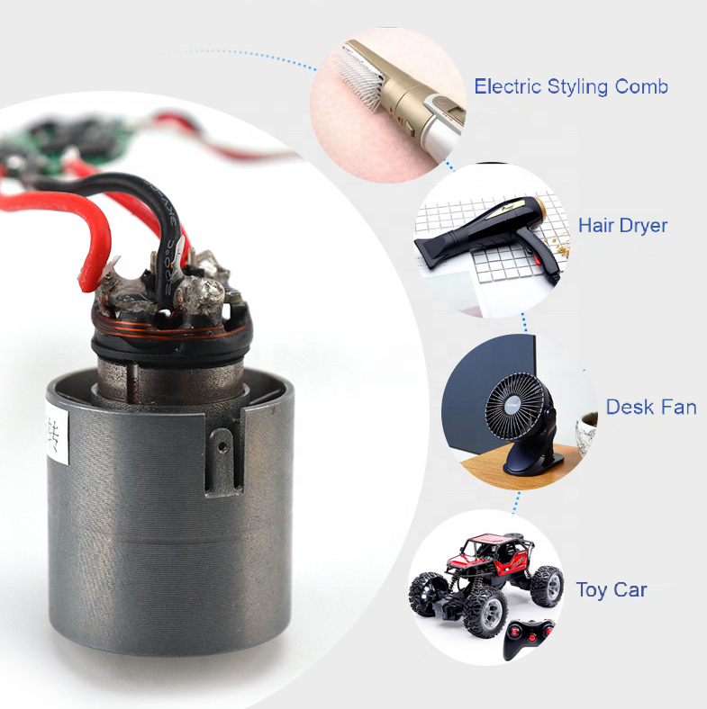 BL2929F High Speed 100000rpm BLDC Motor 12V 110V 220V 230V Brushless DC Motor for Hair Dryer