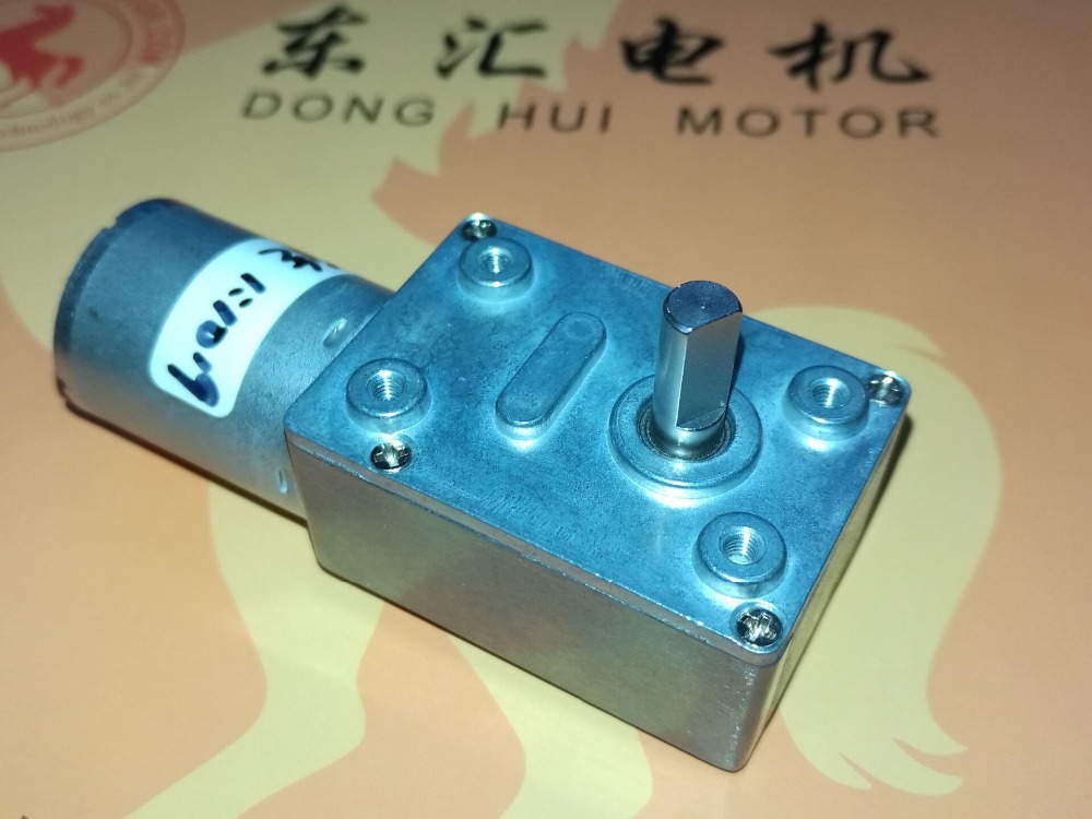 OEM China Cheap Price Supplier High Tprque Low Speed Parallel Shaft Gearbox 12v Worm Dc Micro Gear Motor Right Angle D4632-370
