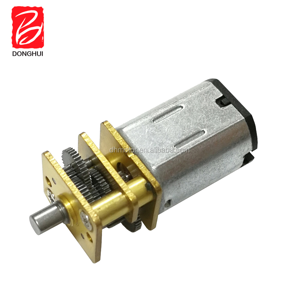 Cheap Price Customized Cheap Price DC 6/12V 75RPM Mini Electric Metal Boat Gear Motor with Gearwheel N20 Motor DGA12-N20