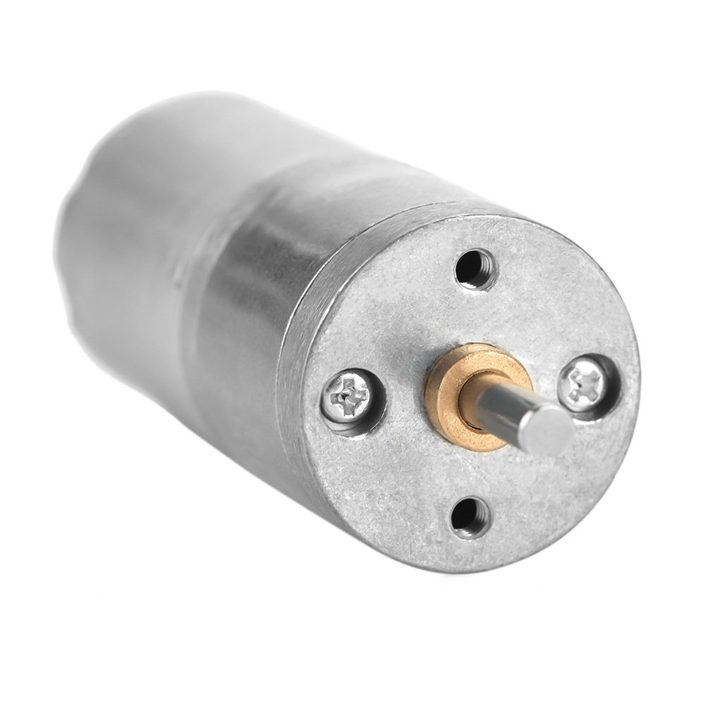 High Quality 25mm Permanent Magnet Gear Motor 12v 24v DC Motor with Brush Commutation and Gear Reduction