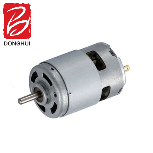 High Speed 18v 20000rpm Electric Fan Motor Brush 755 DC Motor