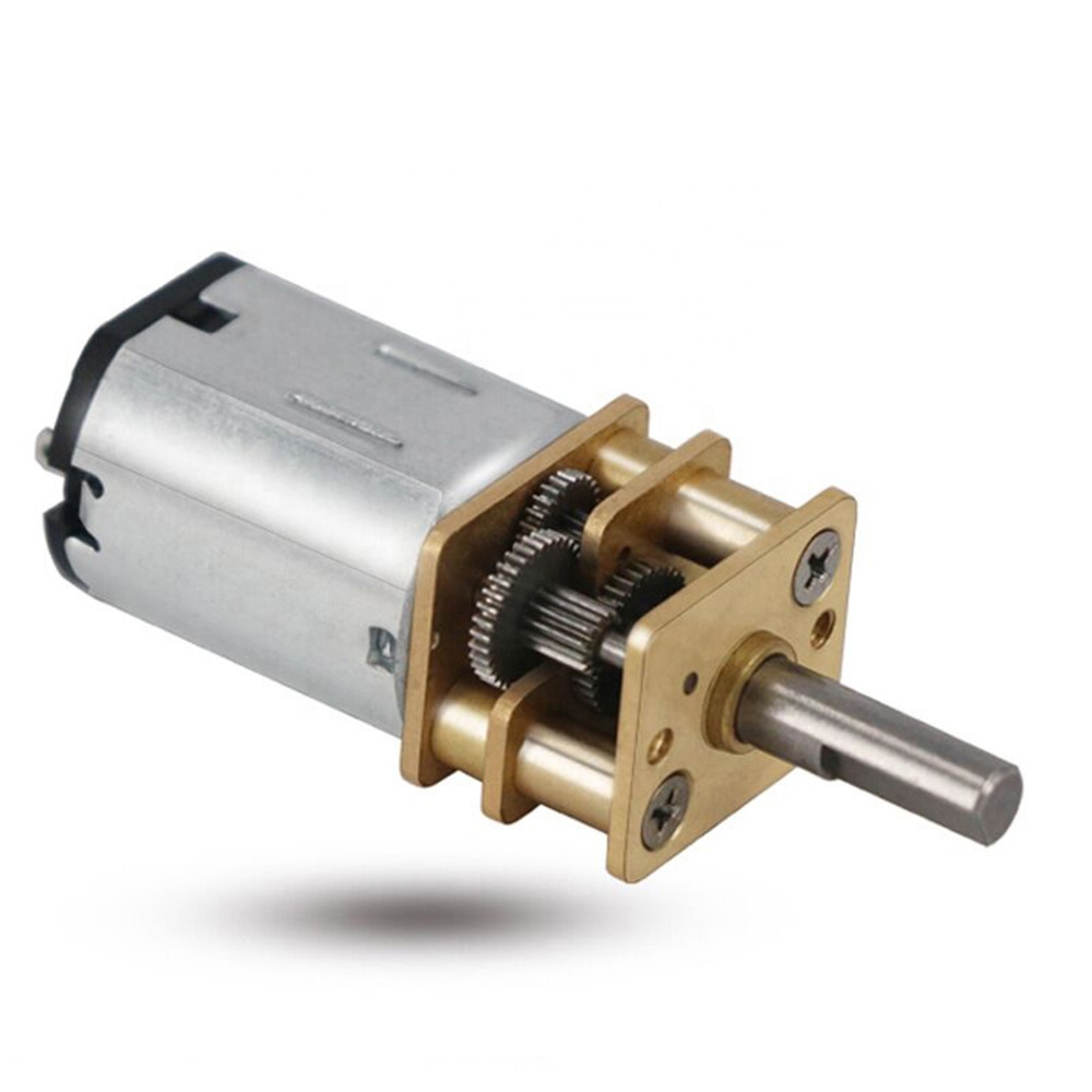 Custom High Torque DC Gear Motor Quieter N10 N20 N30 Brush DC Motor Low Speed Metal Gear Motor for Smart Lock