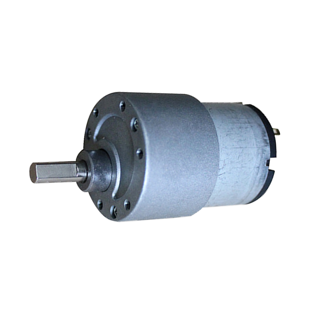 China Factory  Cheap Price Diameter 37mm 12v Dc Worm Gear Motor Two Way Motor Specifications with 528 Motor
