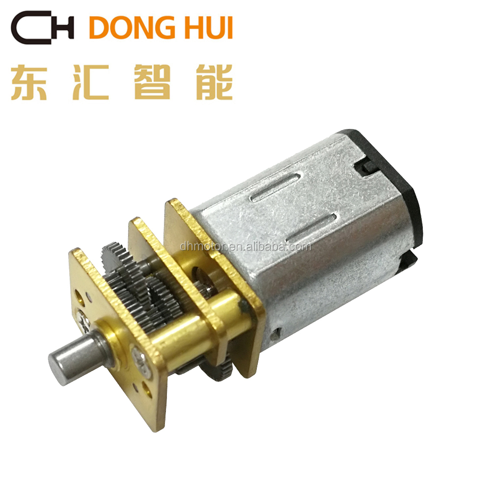 China Factory Low Speed 12mm N10 N20 1.5V 3V Mini Dc Gear Reduction Electric Motor for Toys, Rc Helicopter Motor Pinion Gear