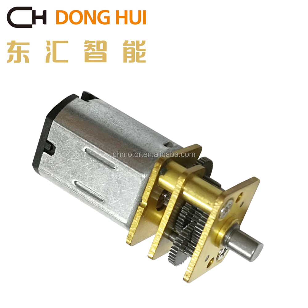 China Factory Low Speed 12mm N10 N20 1.5V 3V Mini Dc Gear Reduction Electric Motor for Toys, Rc Helicopter Motor Pinion Gear