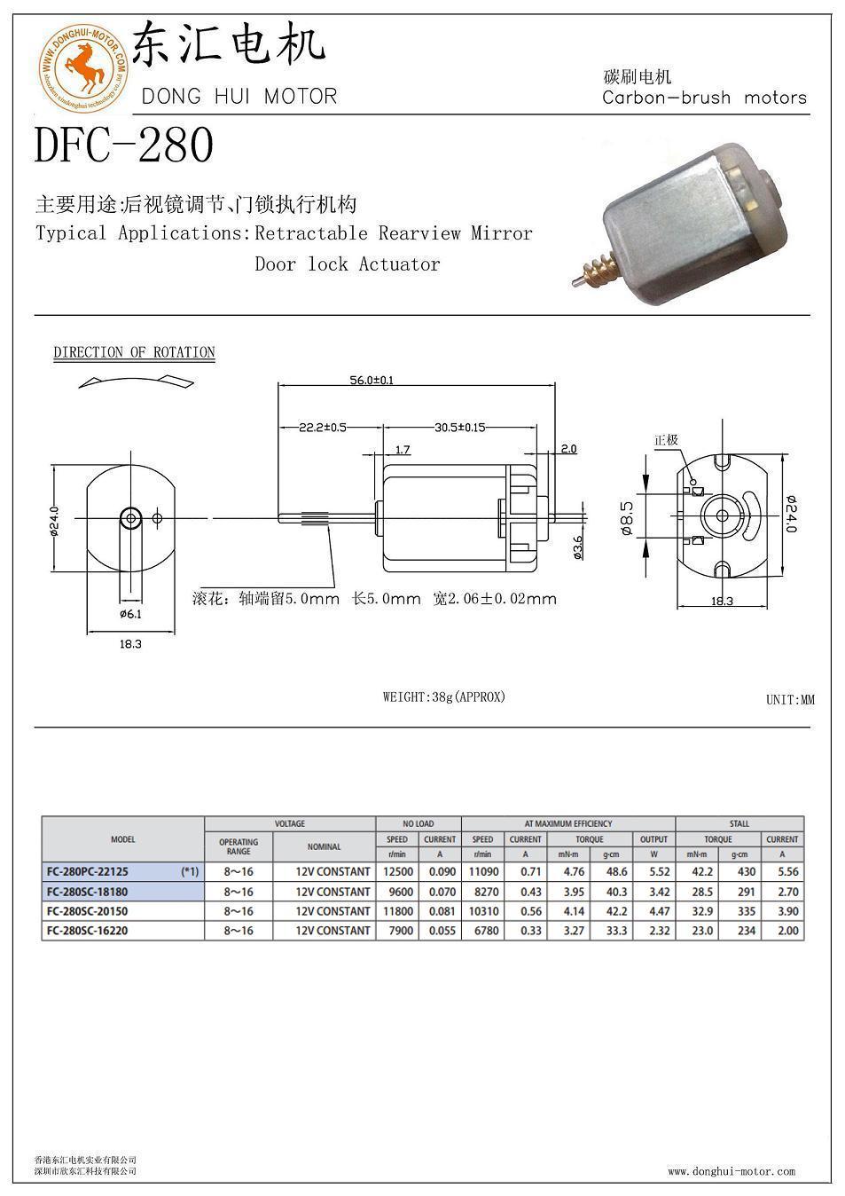 Specification Sheet