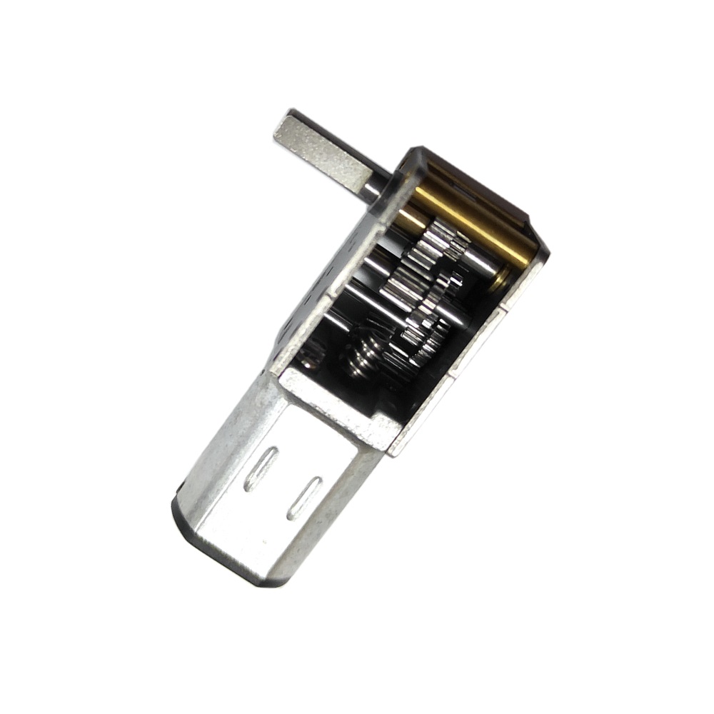 12mm 3V 5V 6V 12V Small Brush Dc Worm Gear Motor for Linear Actuator