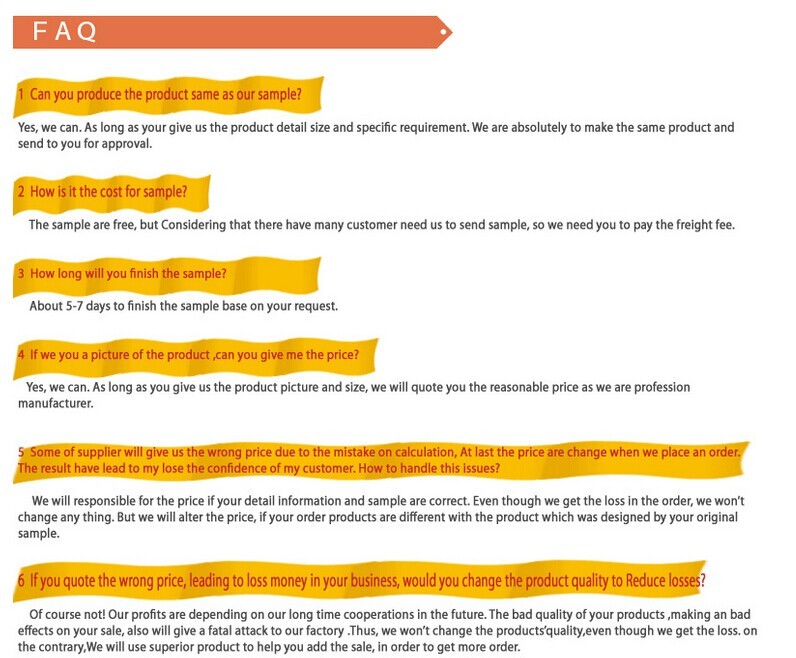 FAQ Overview