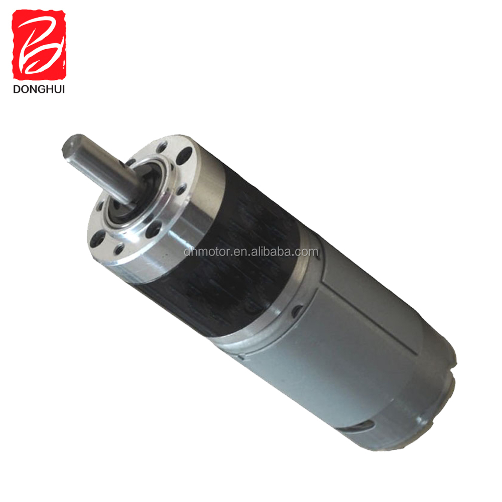 OEM China Factory  12/24V  15-200rpm  50kg Planetary Micro Dc Brushed Gear Motor for Linear Actuator with Gearbox DGP36-555