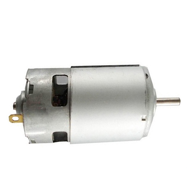 RS 775 12V 24V Electric Gear Motor 250W Brush Commutation Fan Electric Bicycle Smart Home 16000rpm Speed 42mm Diameter 5mm Shaft