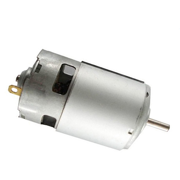 RS 775 12V 24V Electric Gear Motor 250W Brush Commutation Fan Electric Bicycle Smart Home 16000rpm Speed 42mm Diameter 5mm Shaft