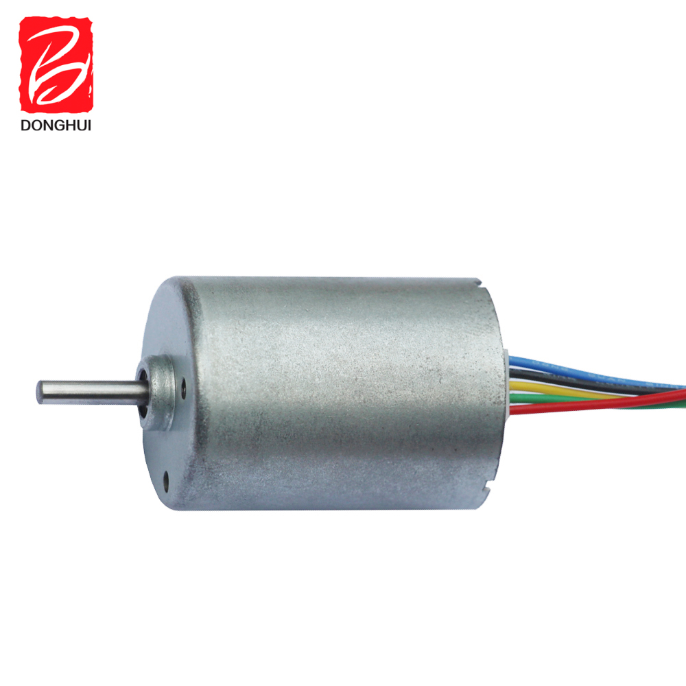 28mm 12/24 Volt Dc High Torque Brushless Motor with Speed Control