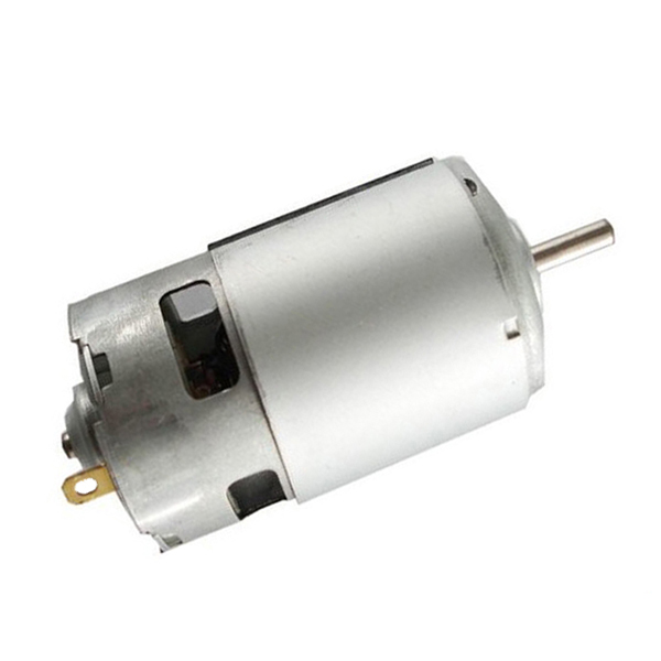 RS 775 12V 24V Electric Gear Motor 250W Brush Commutation Fan Electric Bicycle Smart Home 16000rpm Speed 42mm Diameter 5mm Shaft
