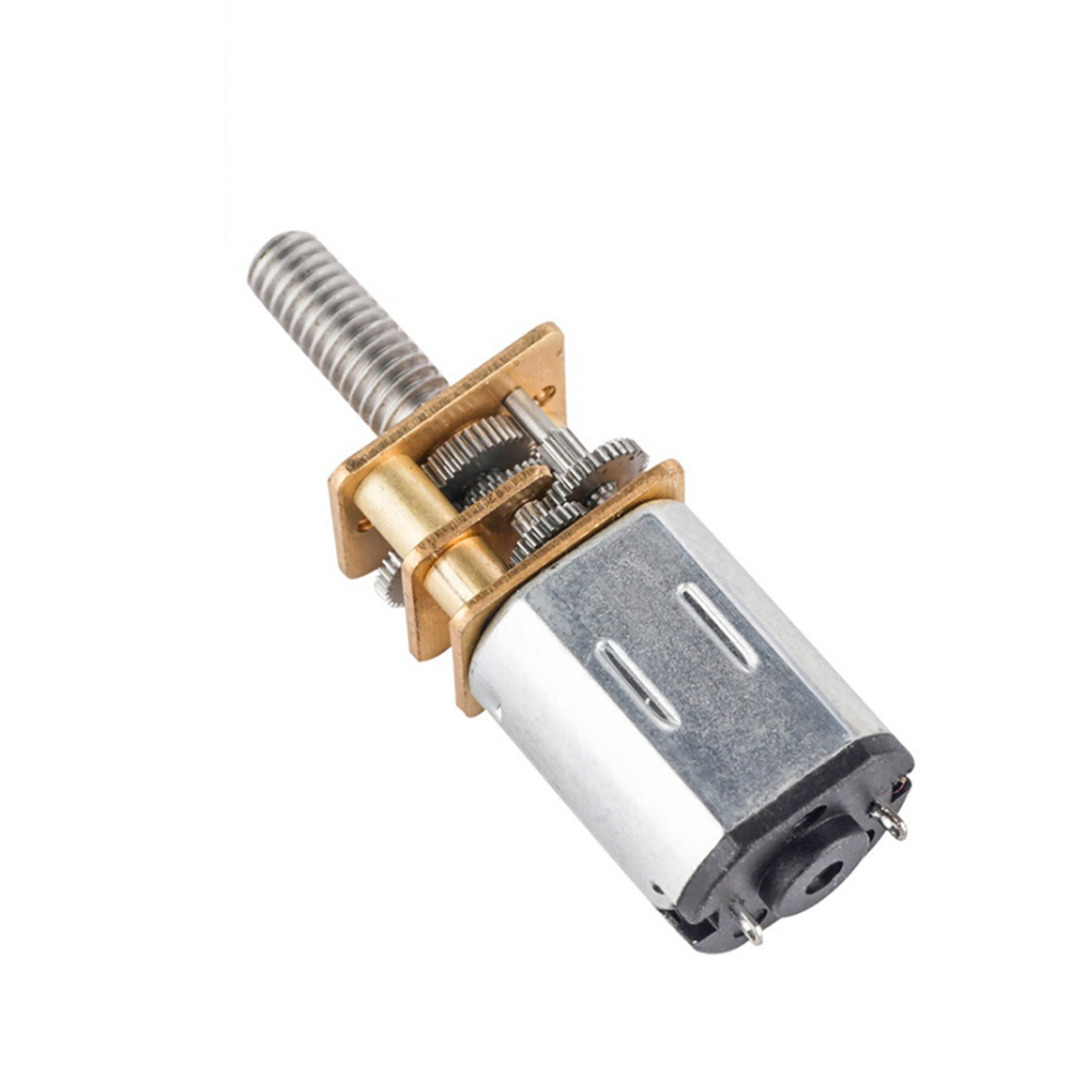 dc 3v 5v 6v 12v 24v n20 n30 M3 M4 12mm gear motor with lead screw shaft