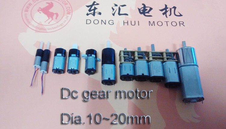 3v 6mm Micro DC Gear Motor