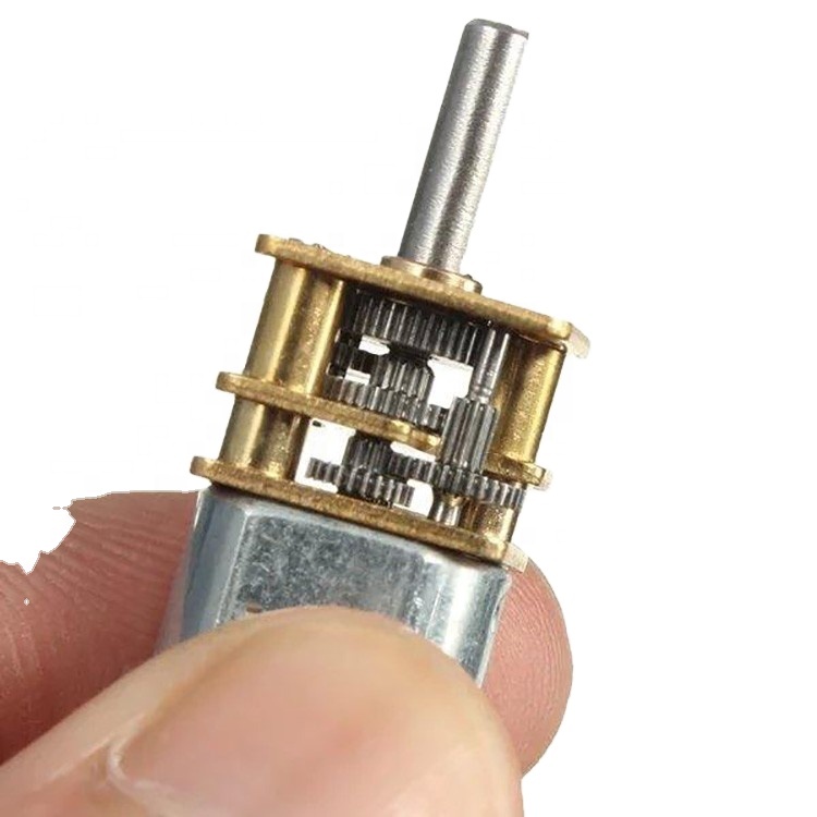 Custom High Torque DC Gear Motor Quieter N10 N20 N30 Brush DC Motor Low Speed Metal Gear Motor for Smart Lock