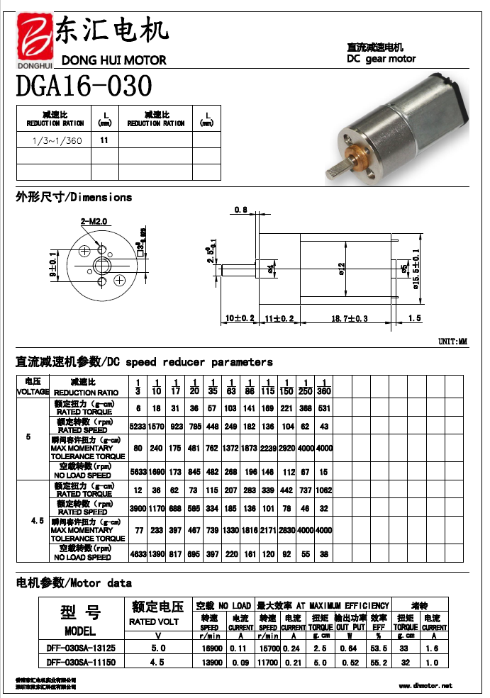 Motor Spec 1