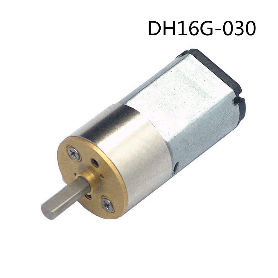 DGA16 DGA20 16mm 20mm Diameter Metal Gearbox 3v 3.7v 5v 6v 12v Dc Gear Motor for Toys