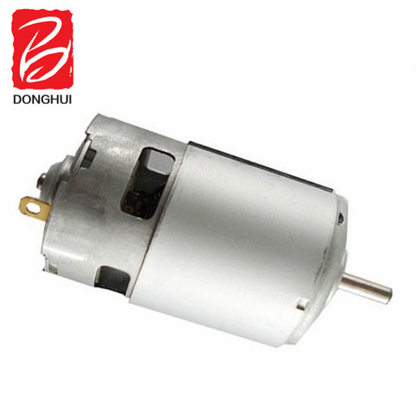 High Torque 12V/24V RS-775 Permanent Magnet DC Motor 16000RPM Electric Fan Gear Motor for Boats Bicycles 42mm Diameter 5mm Shaft