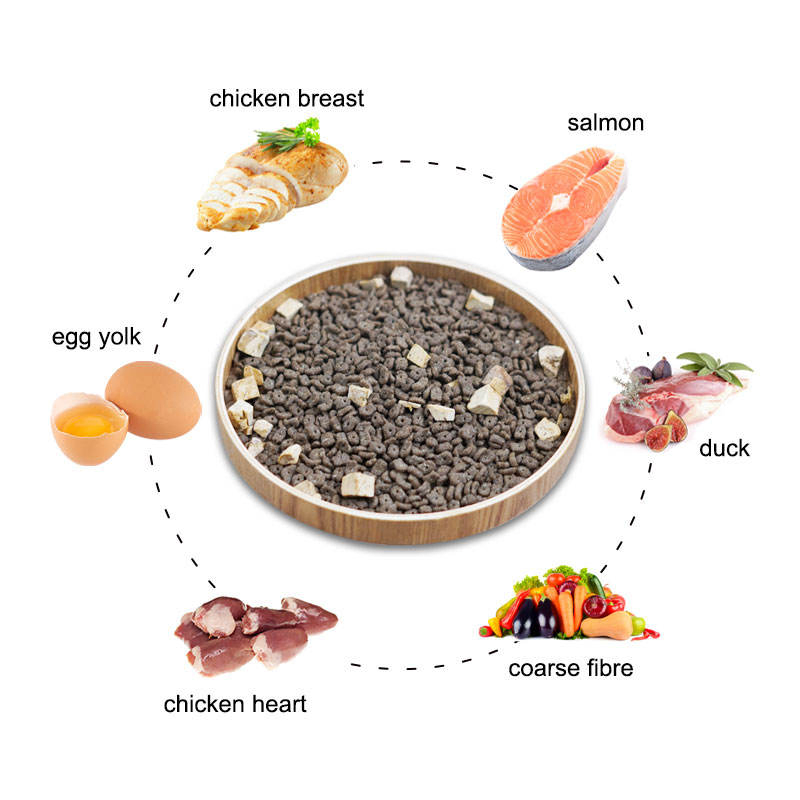 Free Cat Food Sample Wholesale Organic High-Protein Grain-Based Dry Cat Food 20kg Bulk Bag