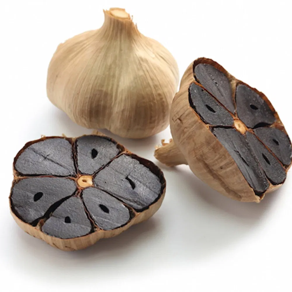 Organic Peeled Black Garlic Single Fermented Black Garlic Solo and Multi Clove for Food Ingredient
