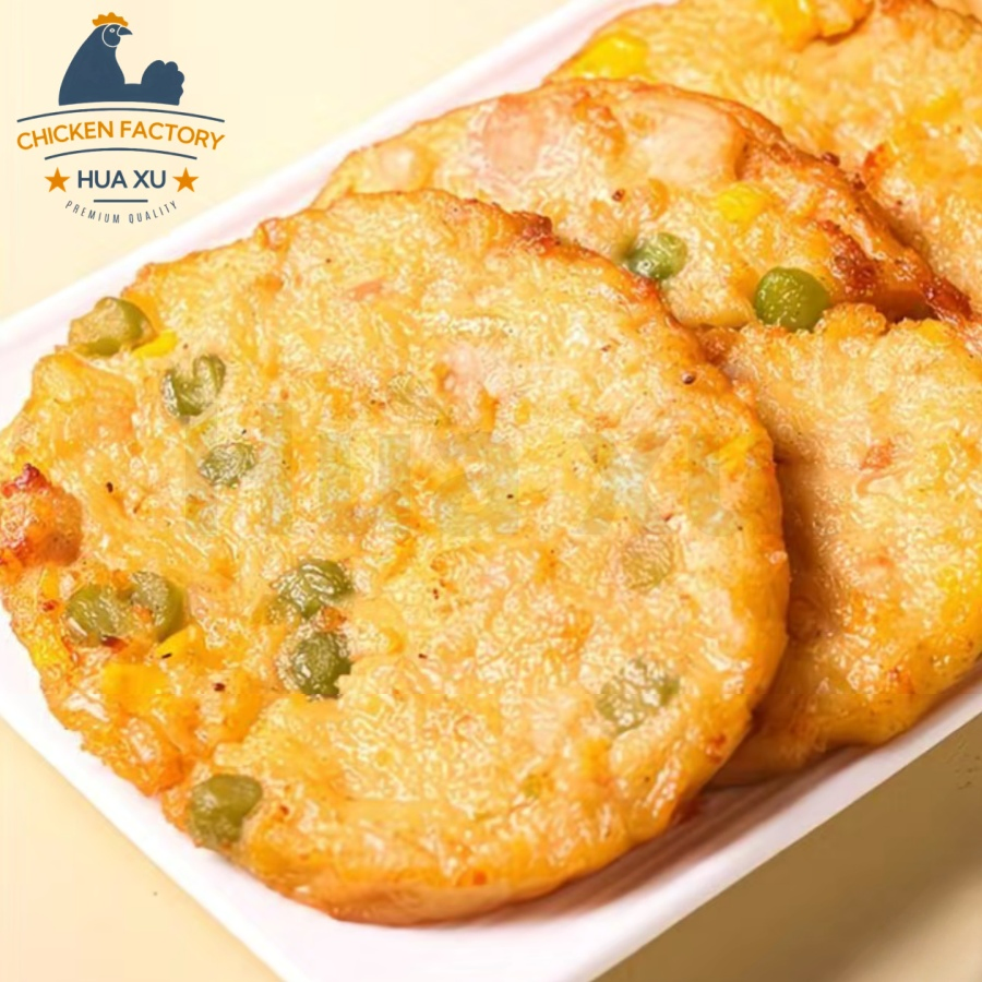High Quality Delicious Pastoral Chicken Patty Healthy and Low Fat Food Good Choice for Breakfast