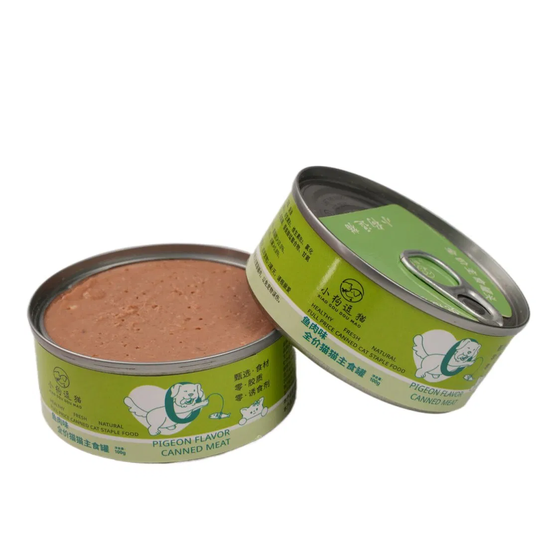 Fresh Meat Nutrition Soft Minced Texture Cat Daily Feeding Chicken / Tuna / Beef / Cod / Duck / Sea Snack / Fish Broth Sea Canned Pet/Cat Wet Food