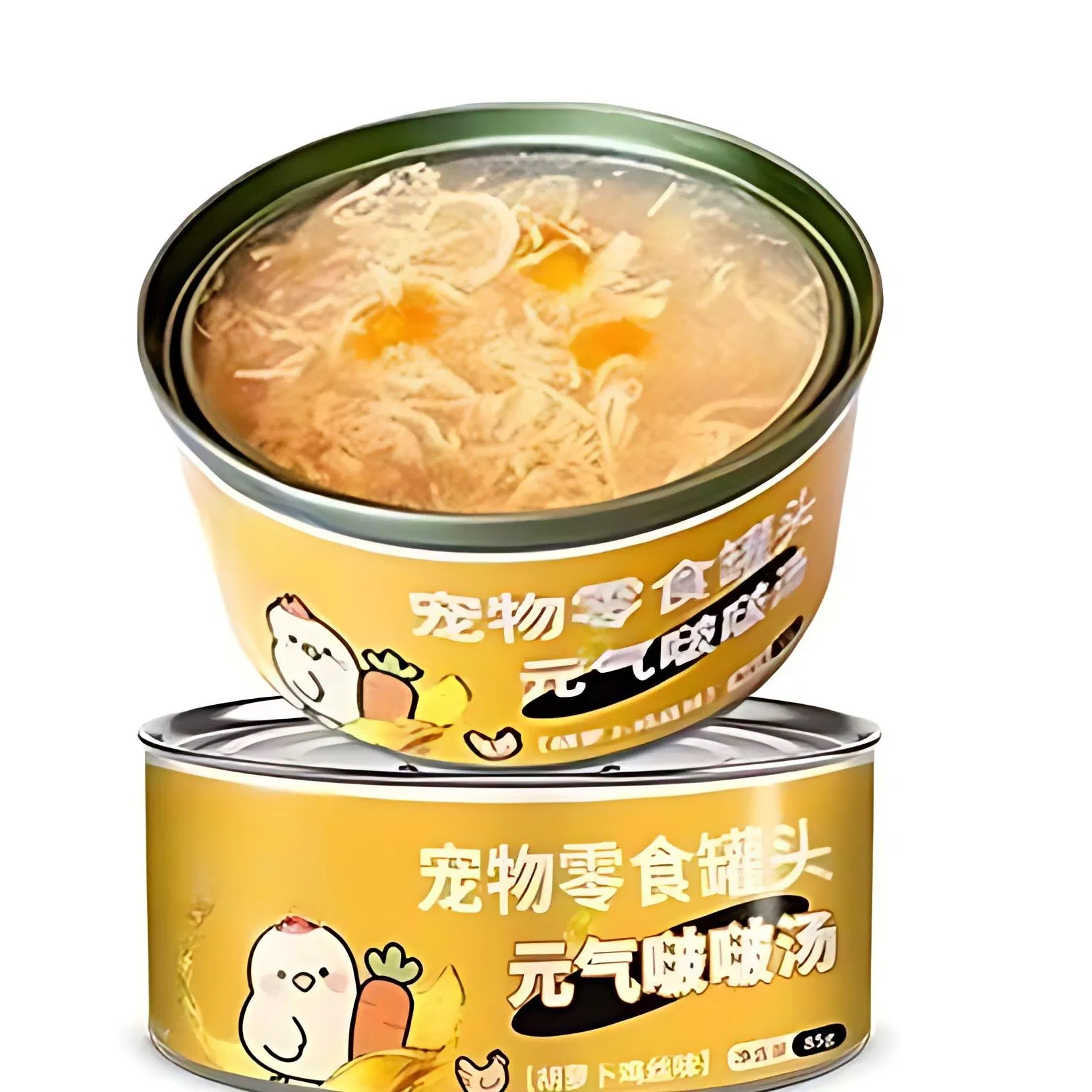 Top Selling OEM High Nutrition Wet Cat Dog Food Factory's Organic 85g Natural Functional Pet Treats China's Best Wet Cat Food