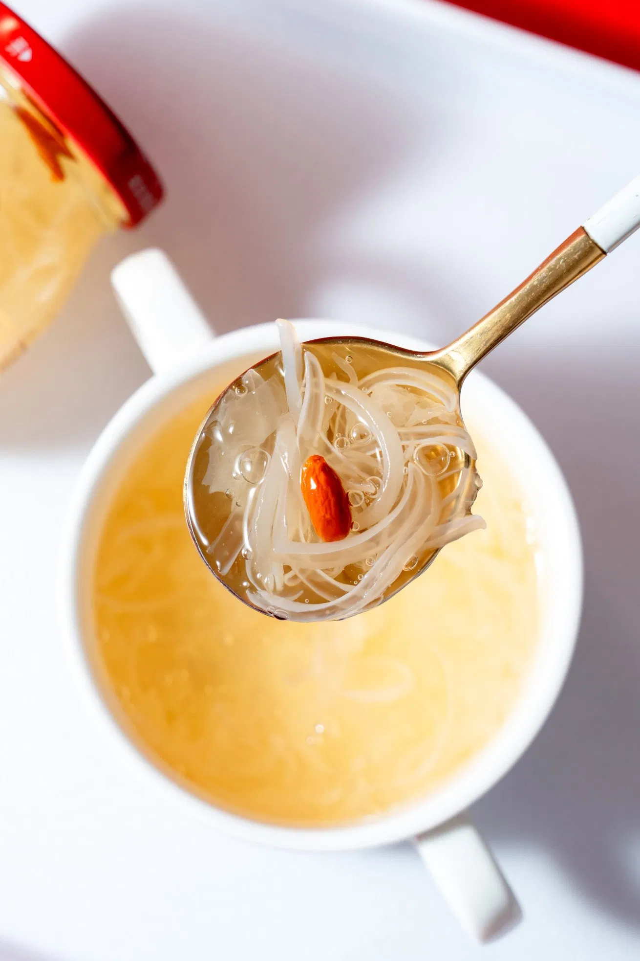 Edible Snow Fungus with Bird's Nest for Natural Ingredients Lovers