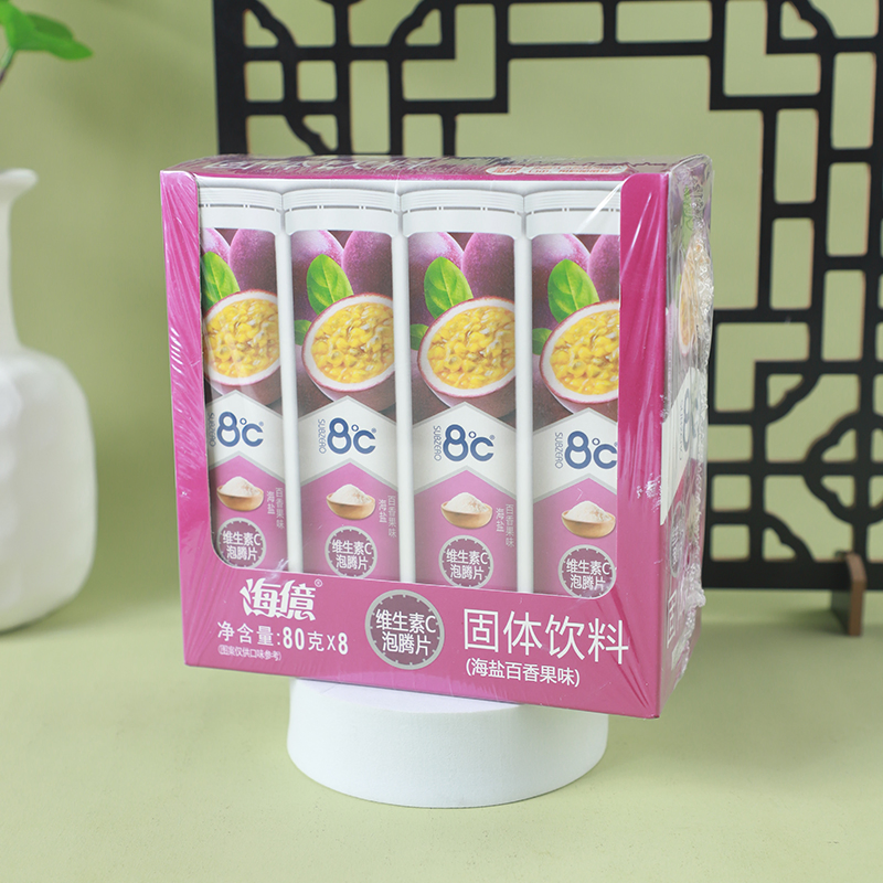 OEM Effervescent Tablets Candy Passionfruit Flavor Fruit Flavor