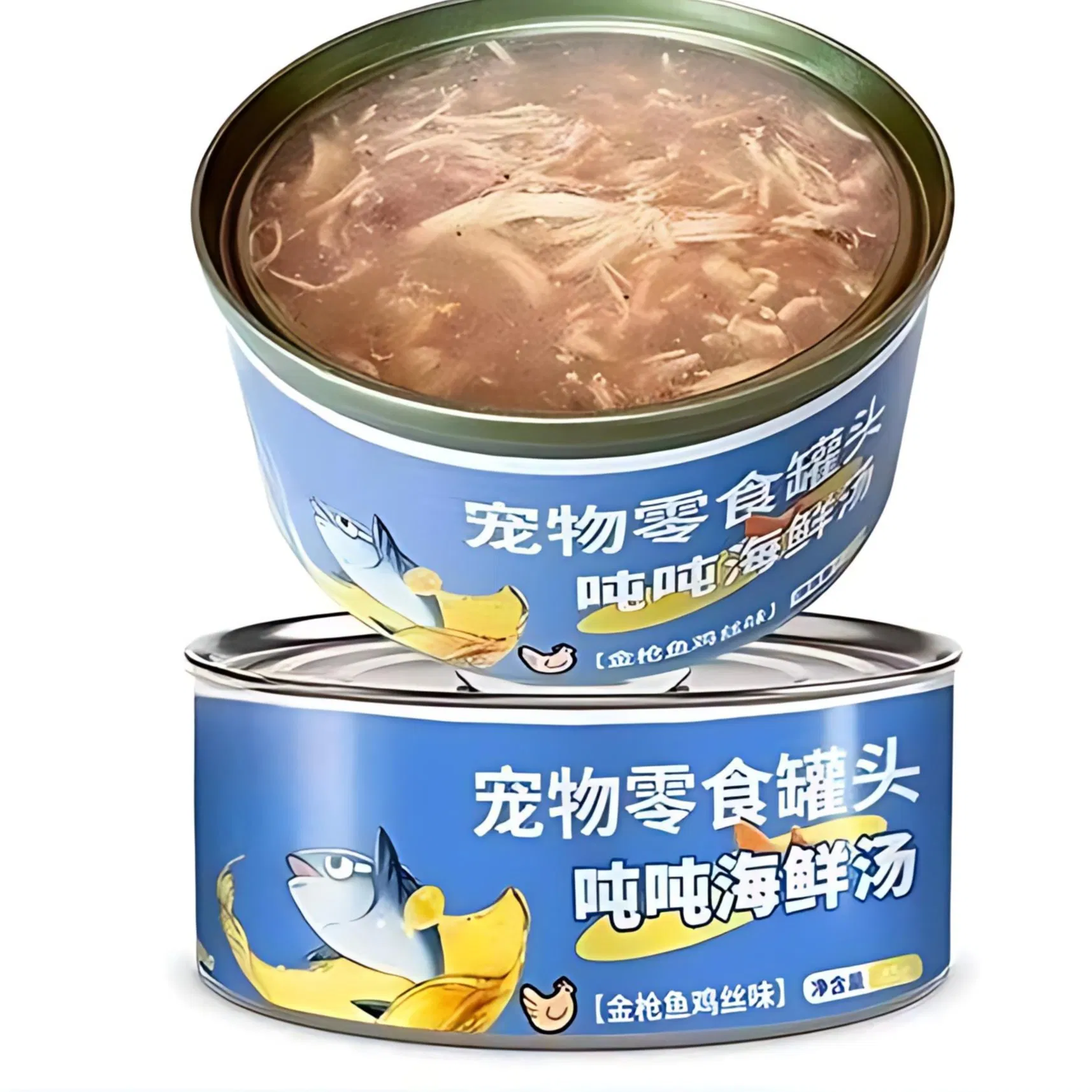 Hot Sale High Quality Wholesale Factory Canned Pet Snacks Natural Functional Pet Food Cat 85g Canned