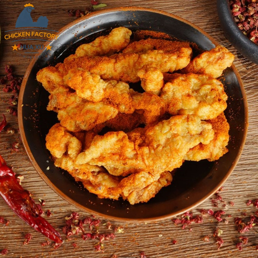 High Quality Plant-Based Chicken Strips Vegan Soy Bean Meat Pre-Pared Food for Food Service