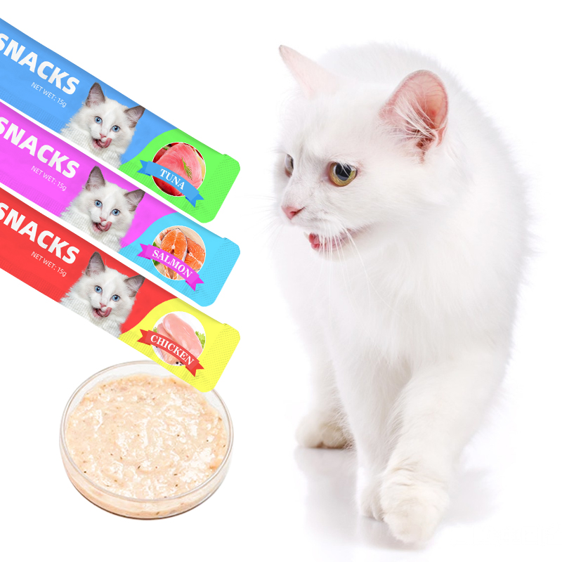 Gluten-Free Palatable and Nutritious Cat Stick Food for Daily Feeding