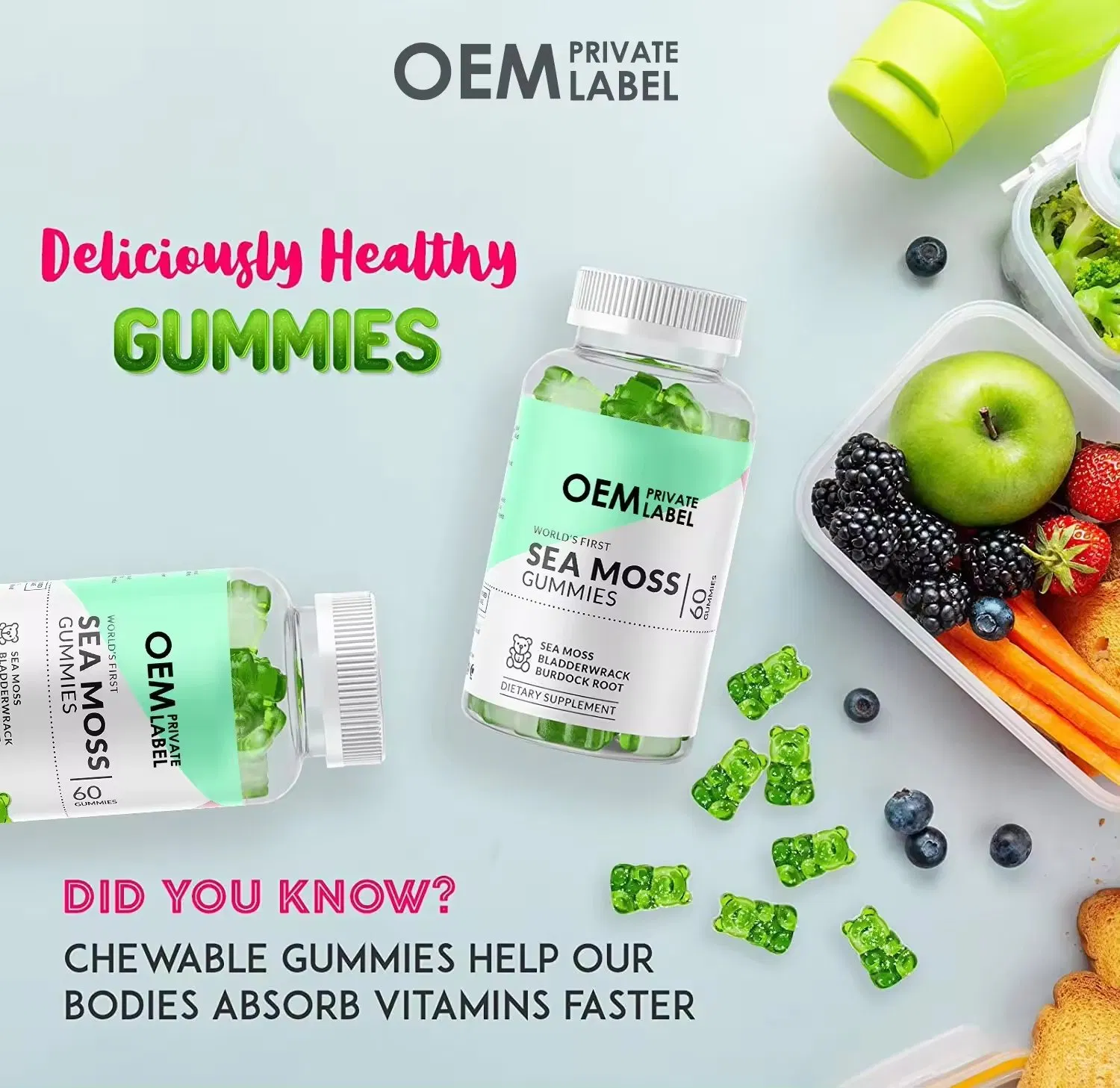 Healthy Food Sea Moss Gummies Express China Door-to-Door Shipping Oman Freight Forwarder Logistics Services DDP