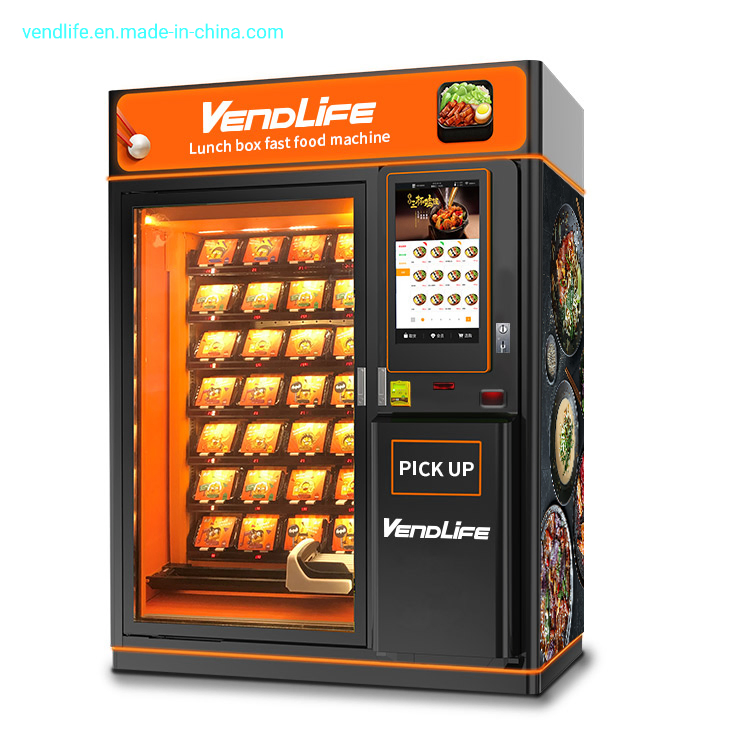 Automatic Frozen Food Chao Tom Vendlife Vending Machine Ready Meal Vending Machine