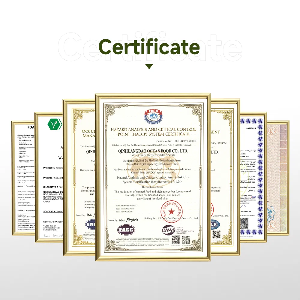 Certifications