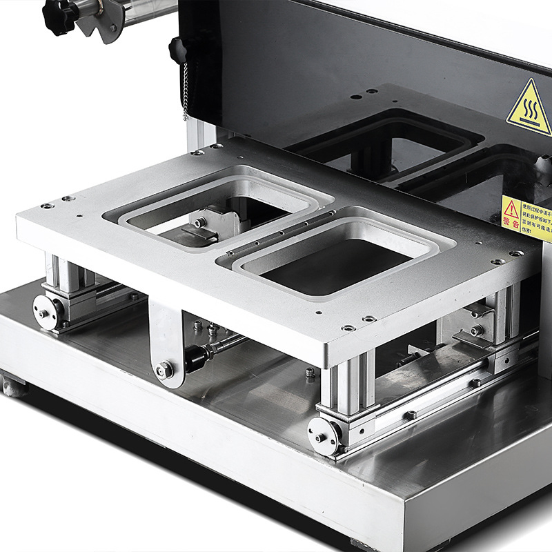 Industrial 220V 380V Automatic Frozen Food Cooked Food Ready Meals Tray Sealer Packing Sealing Machine