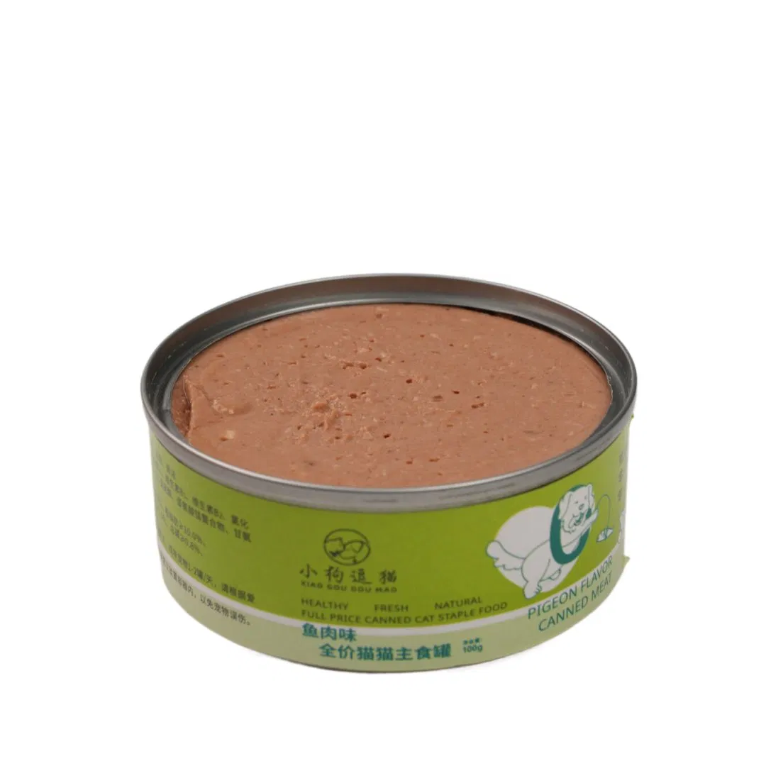 Soft Texture Easy to Digest Premium Taste Chicken / Tuna / Beef / Cod / Duck / Sea Snack / Fish Broth Sea Canned Pet/Cat Wet Food