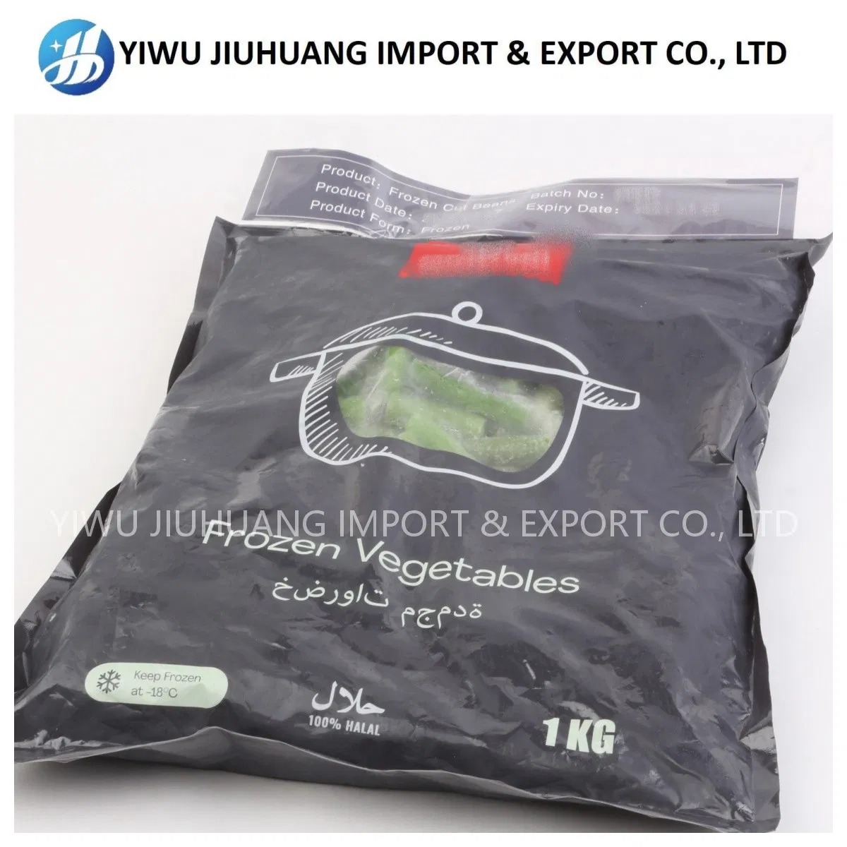 IQF Cut Ready Cook Premium Quality Low Price Healthy OEM Bulk Sale Frozen Green Beans