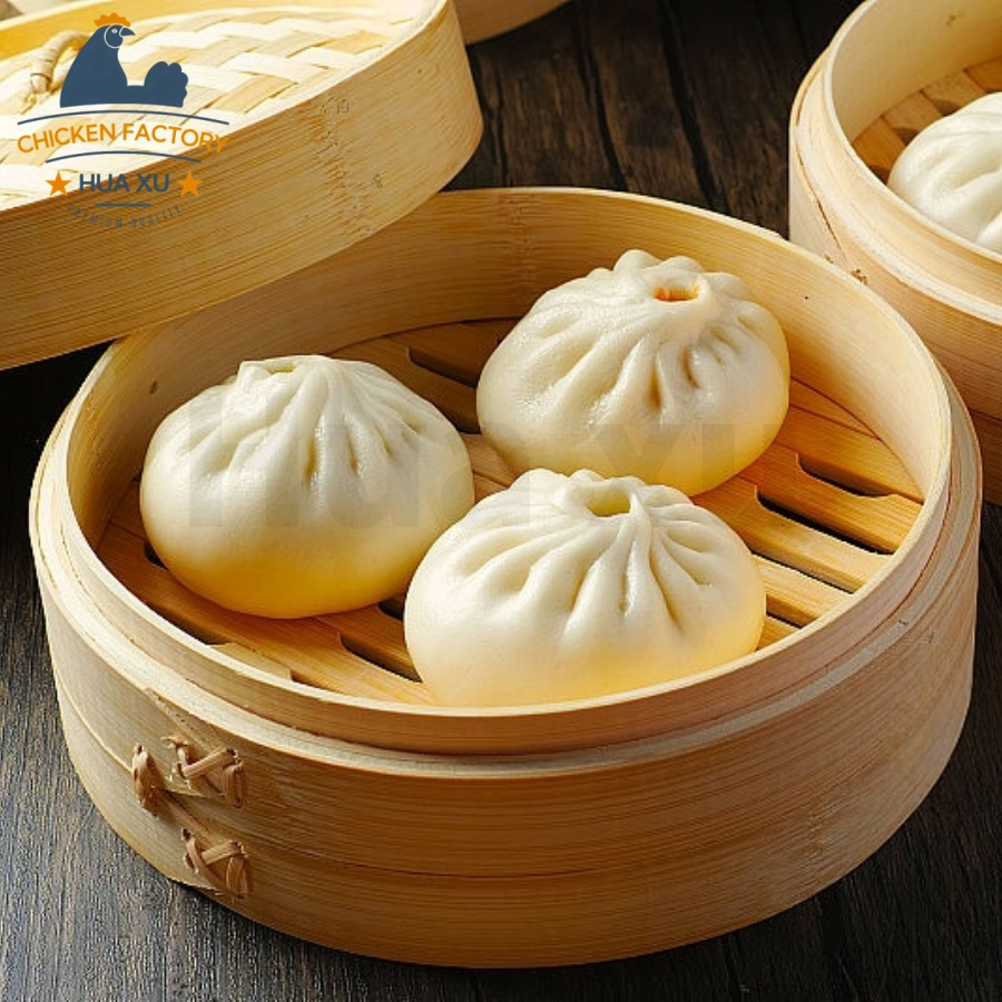 Factory Steamed Bun Ready-to-Cook Convenient Food Quick Frozen Heat &amp; Serve in Minutes